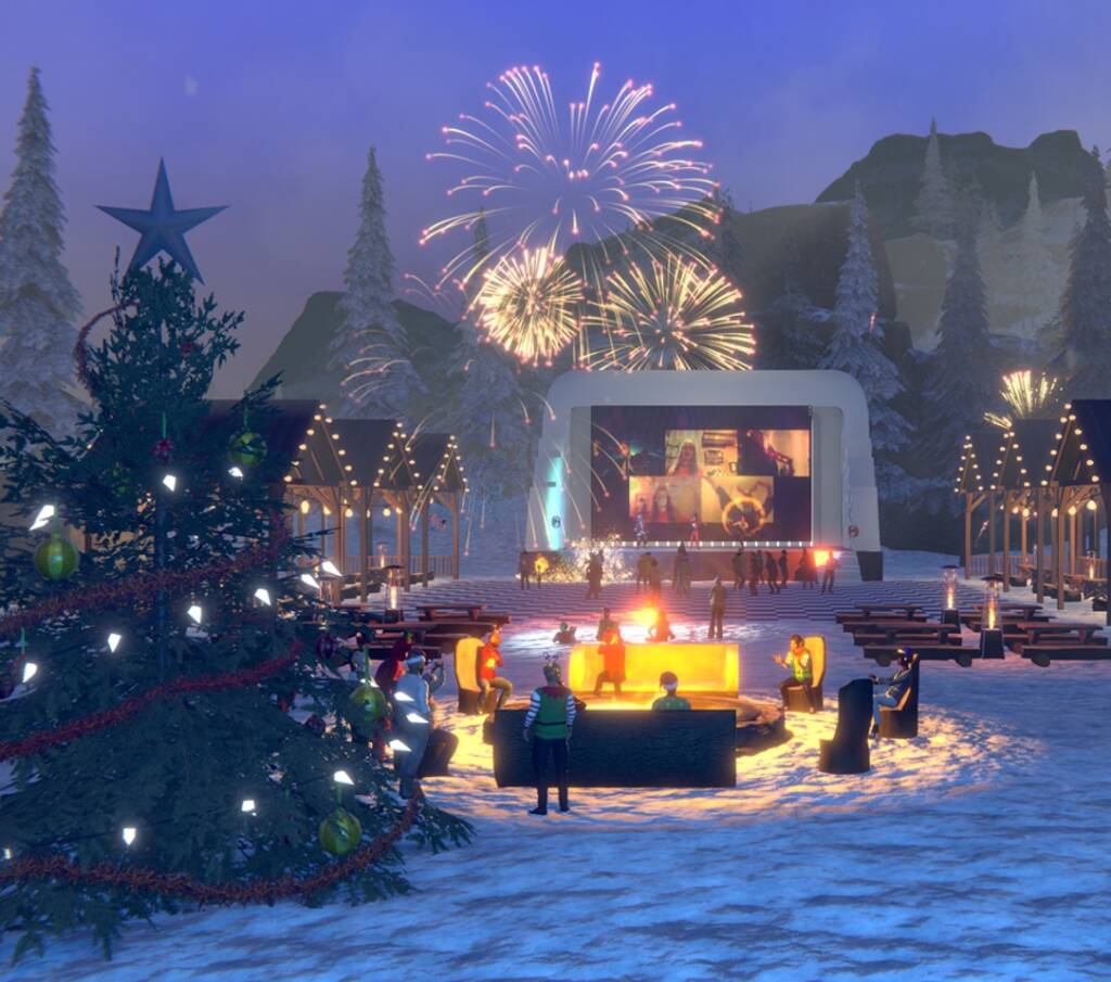 Virtual Christmas Party World